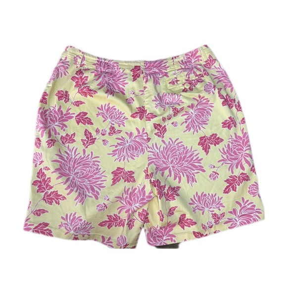 Talbots High Waist Floral Shorts - Picture 2 of 3